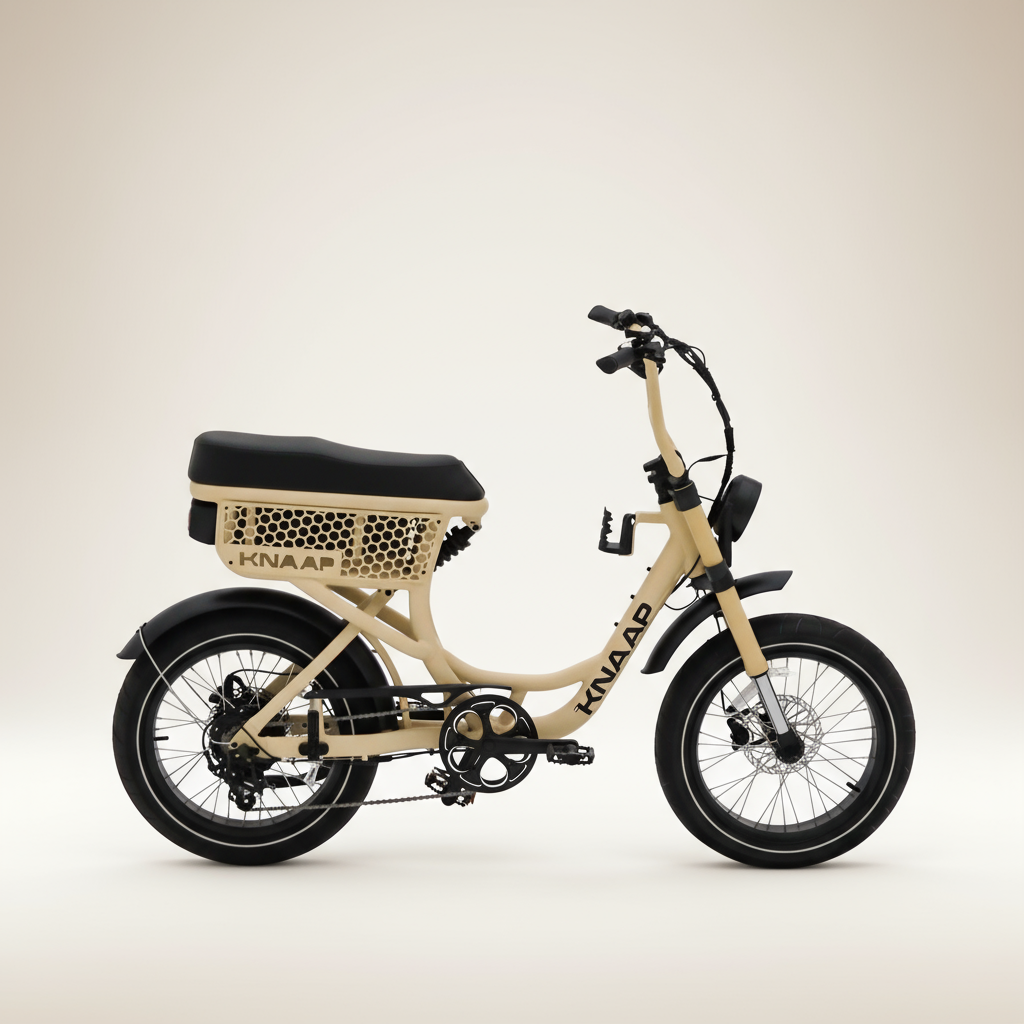 Desktop header with KNAAP bike